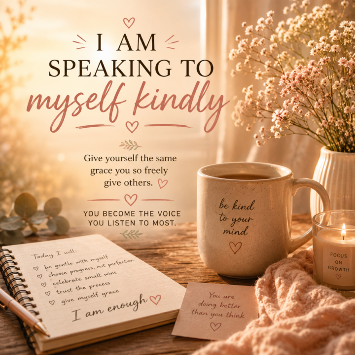 🌱 I AM SPEAKING TO MYSELF KINDLY 🌱