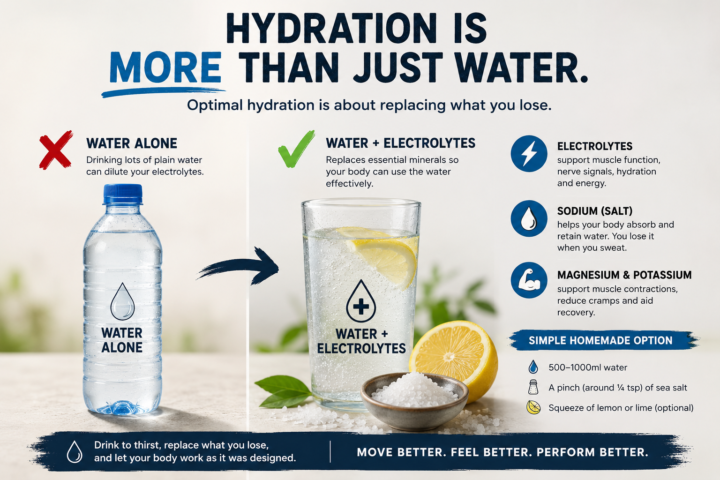 💧 Hydration isn’t just about drinking more water