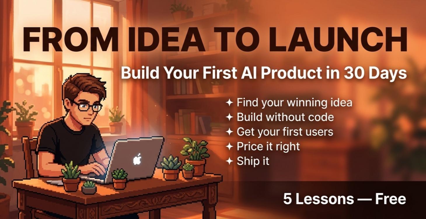From Idea to Launch: Your First AI Product in 30 D