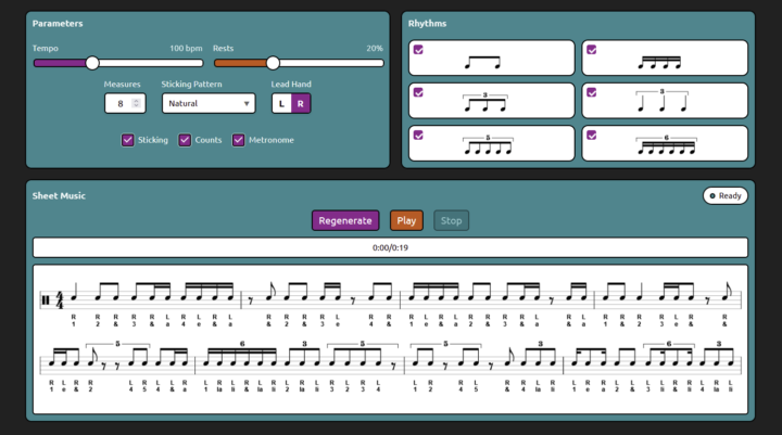 New updates to the RDM Sightreading Lab!