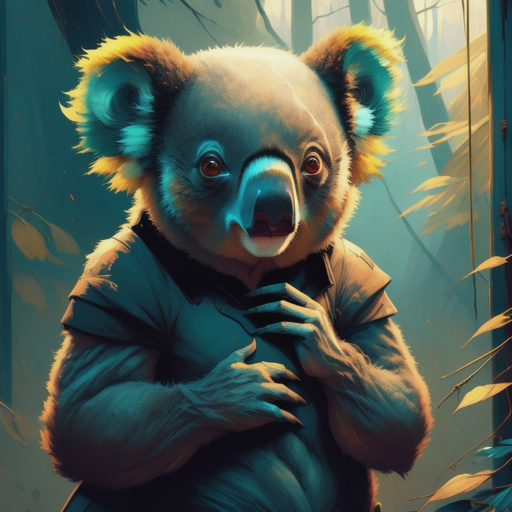 Anxious Koala