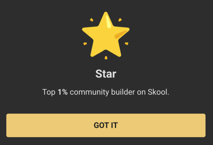 5K Members + Award! What a day 🚀 