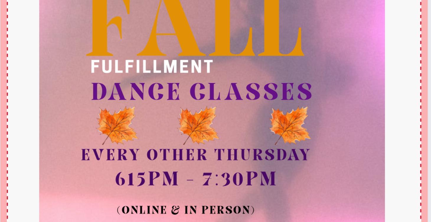 CURRENT DANCE CLASSES