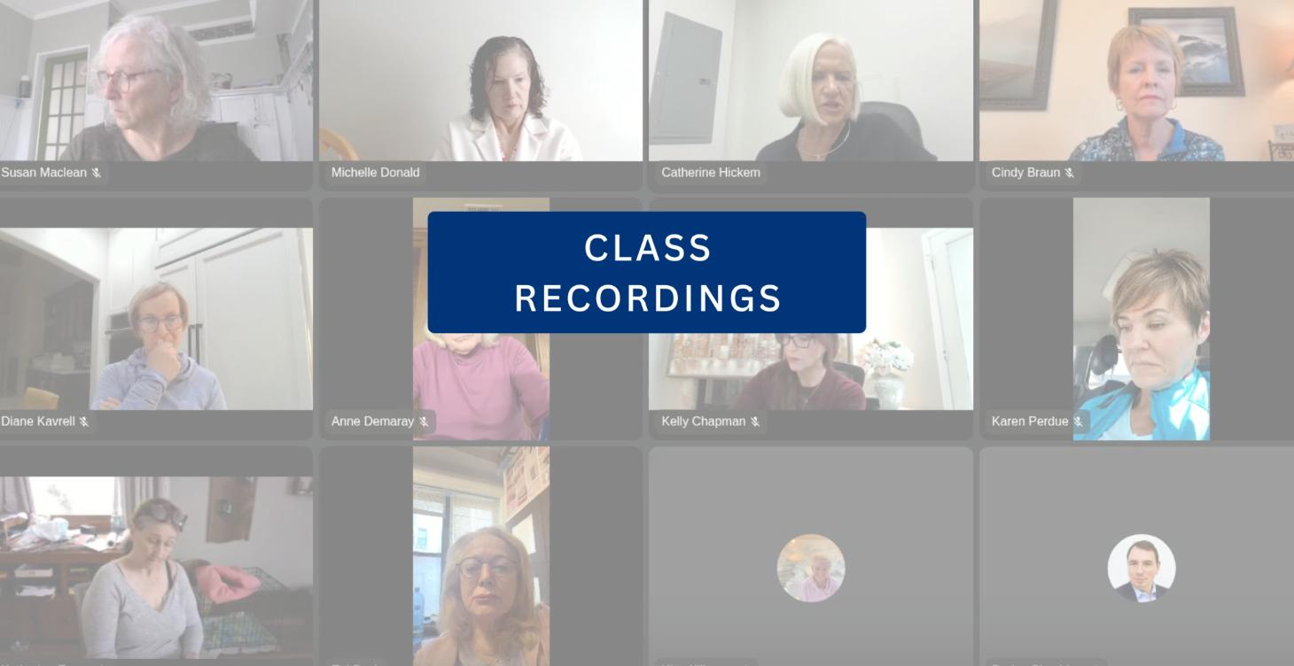 Class Recordings