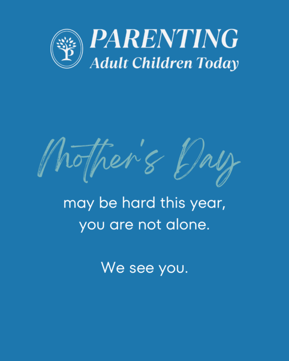 If Mother's Day is hard this year, you are not alone. We see you. 