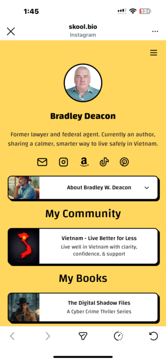 How good is This Profile page? 