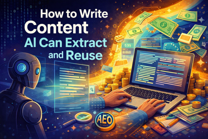 How to Write Content AI Can Extract and Reuse