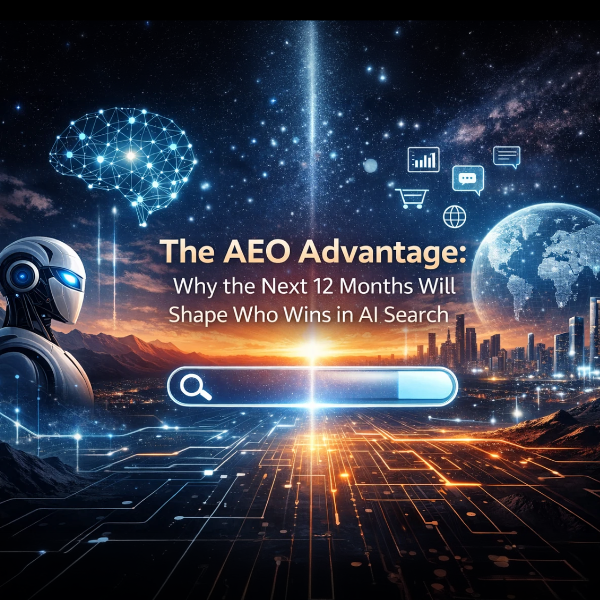 The 12-Month AEO Window: Establish Authority in AI Search Before Your Competitors Do 
