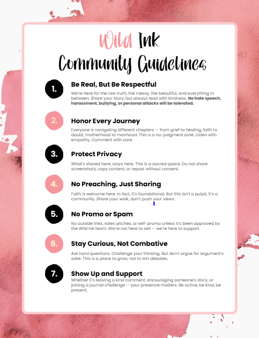 Community Guidelines