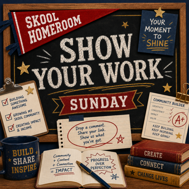 Show your work Sunday 