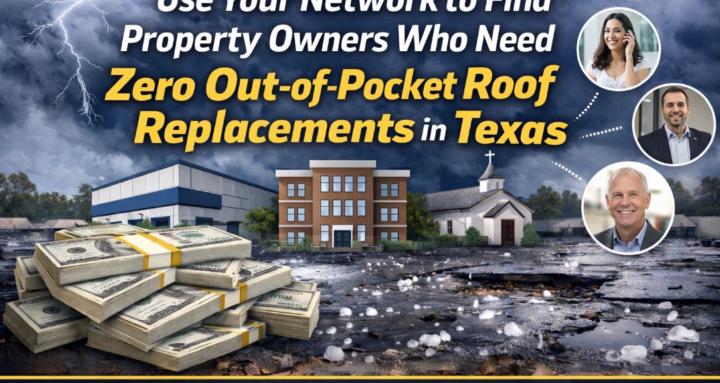 Commercial roof commission pay