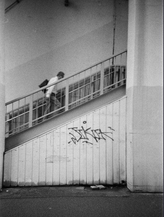 Man Walking Upstairs