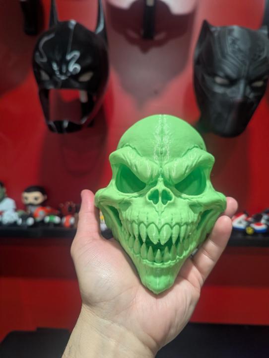 Grinch Skull