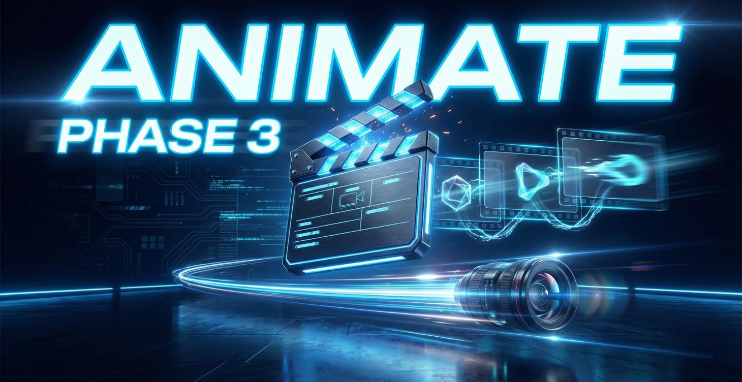 🎬 PHASE 3 - ANIMATE