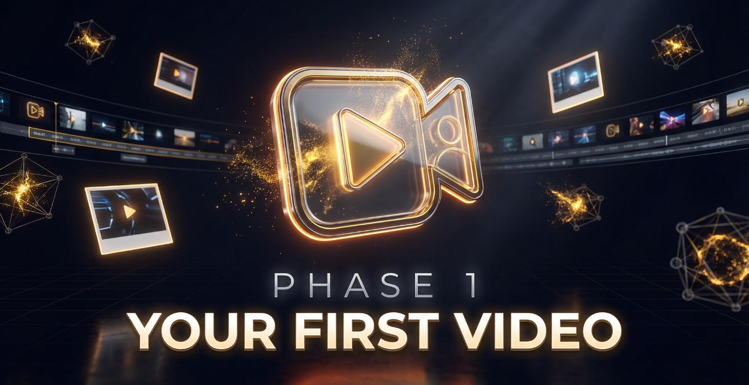 🎬 Phase 1: YOUR FIRST VIDEO