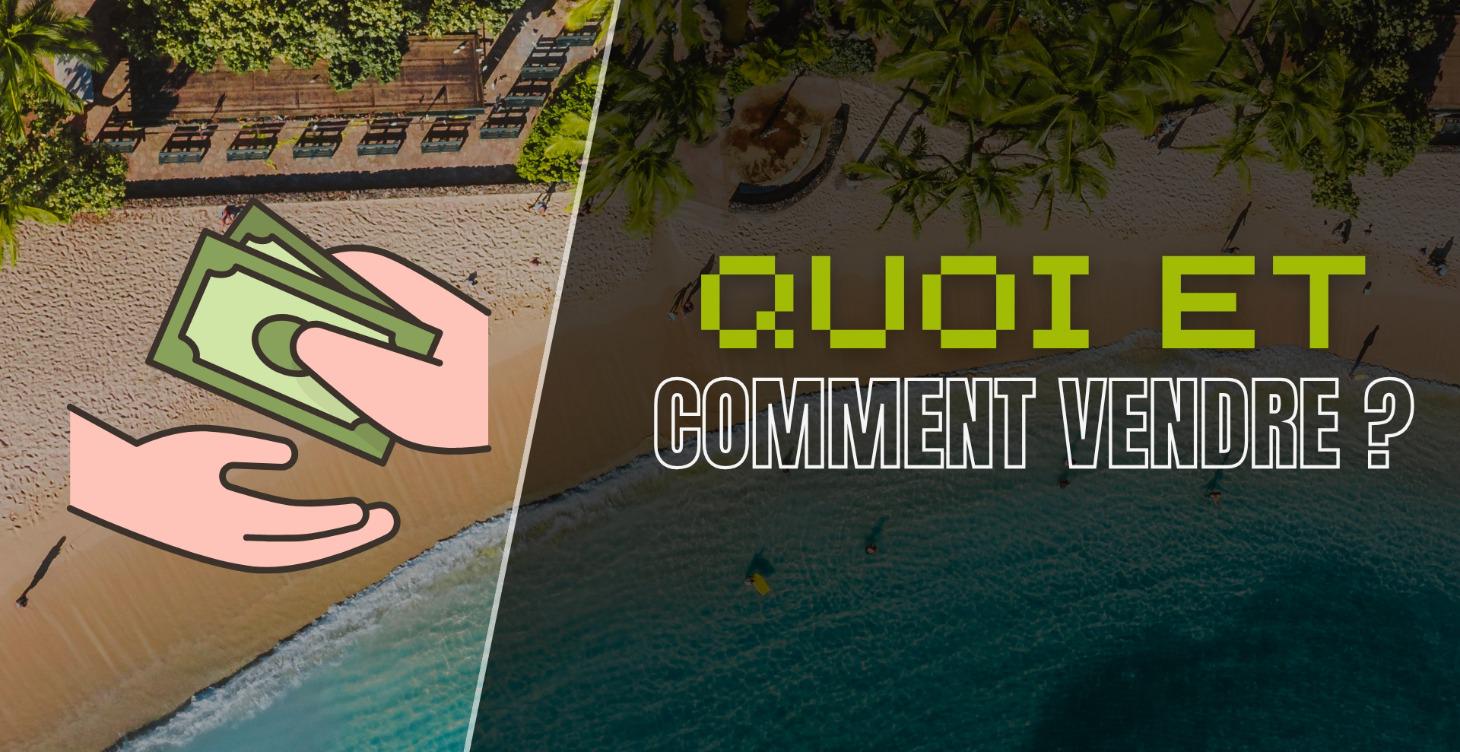 QUOI ET COMMENT VENDRE ? 💻