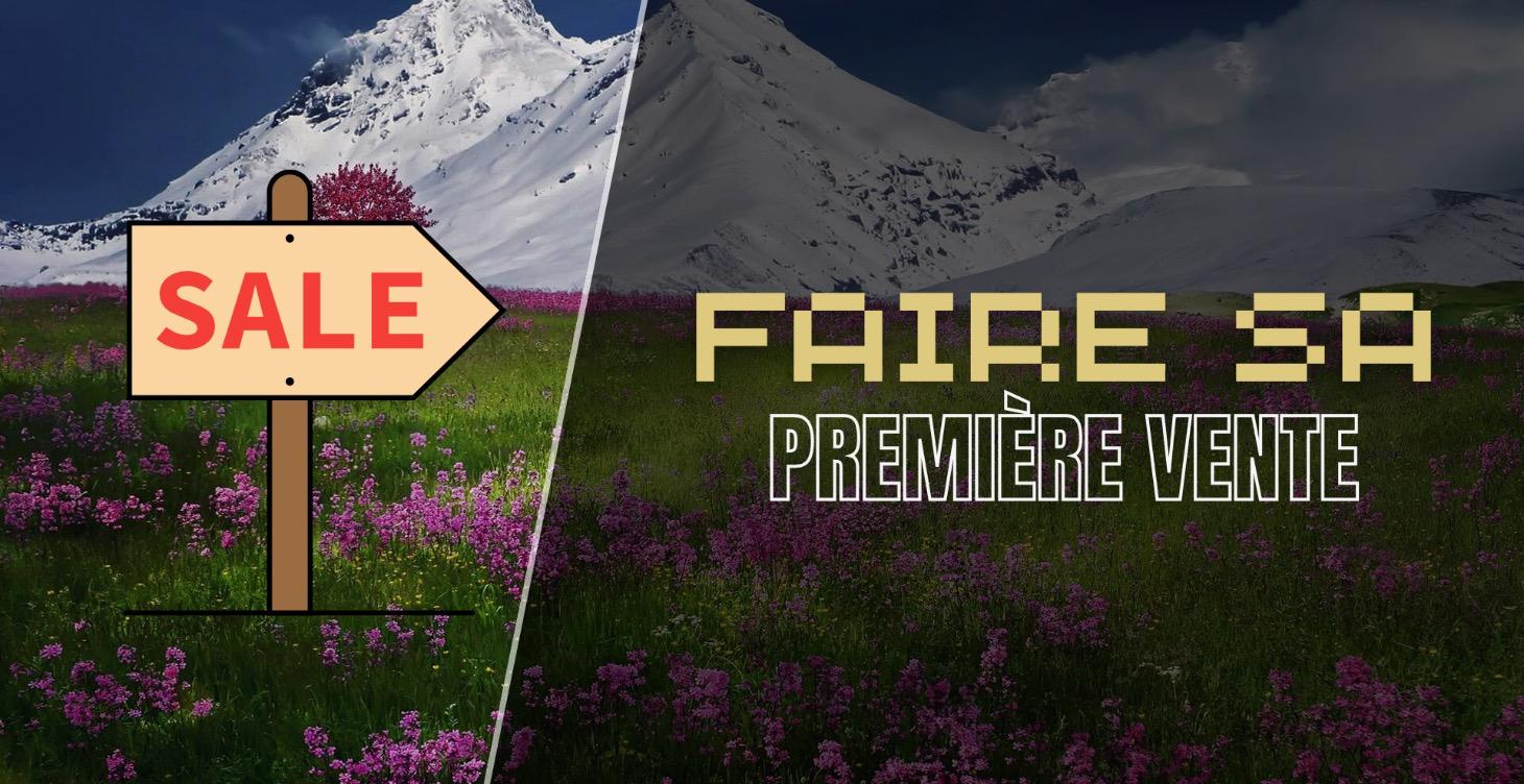 COMMENT FAIRE SA PREMIERE VENTE 💵