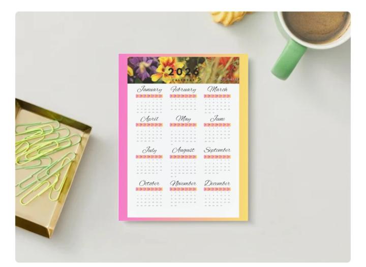 One of a Kind Art Calendar Postcards!!!