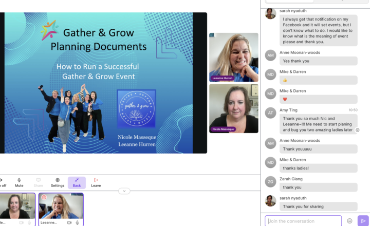 Growth is in the uncomfortable stretching moments