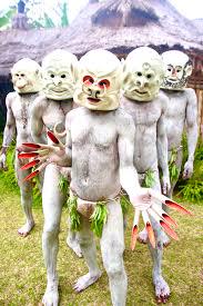 PNG Mud man is a very creative skill in my village.