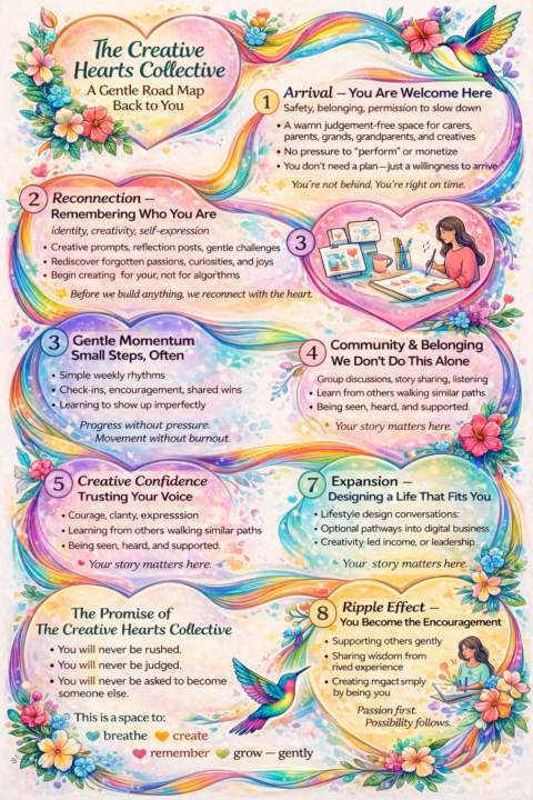 The Roadmap for Creative Hearts 