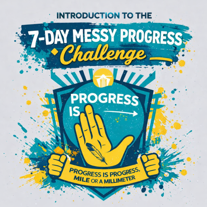 7-Day Messy Progress Challenge - Day 7: Reflect & Commit to Next Steps