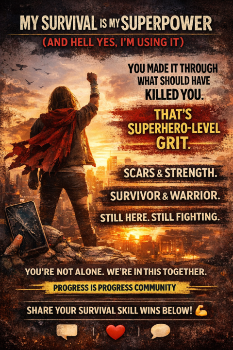 My Survival Is My Superpower (And Hell Yes, I'm Using It)