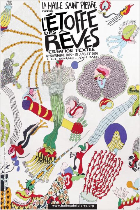 Expo textile l'étoffe des rêves jusqu'au 31 juillet 