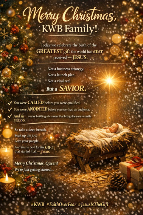 🎁 MERRY CHRISTMAS, KWB FAMILY! 🎁