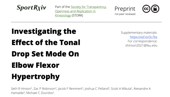🆕 Nuevo ESTUDIO (preprint): Drop sets “inteligentes” vs series tradicionales: ¿misma hipertrofia en menos tiempo?