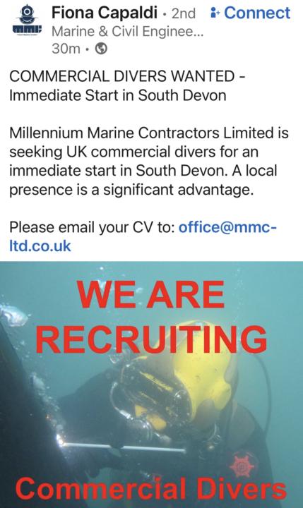 Recruiting Divers 