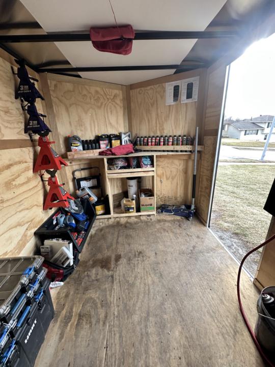 Trailer setup 