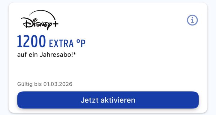 Punkten mit Disney+ ✨