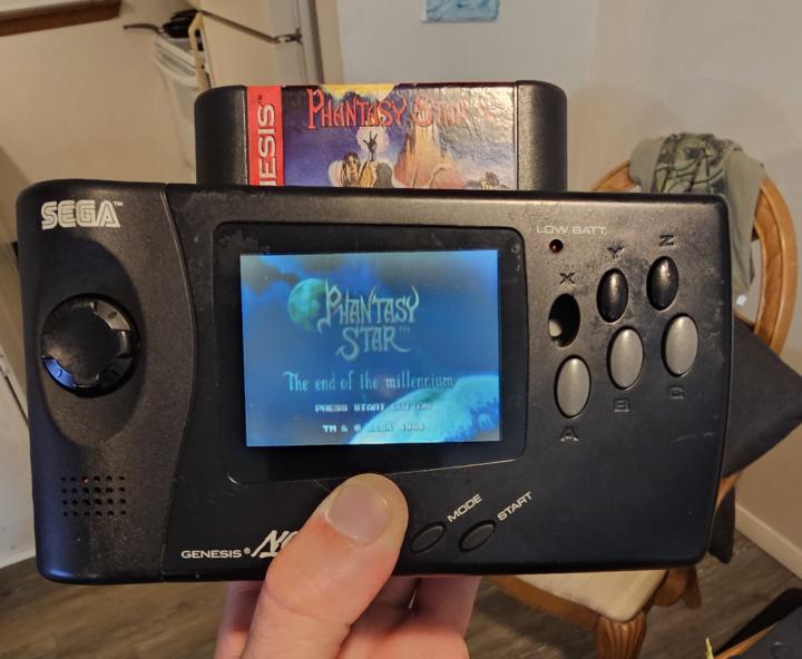 Sega Nomad Update