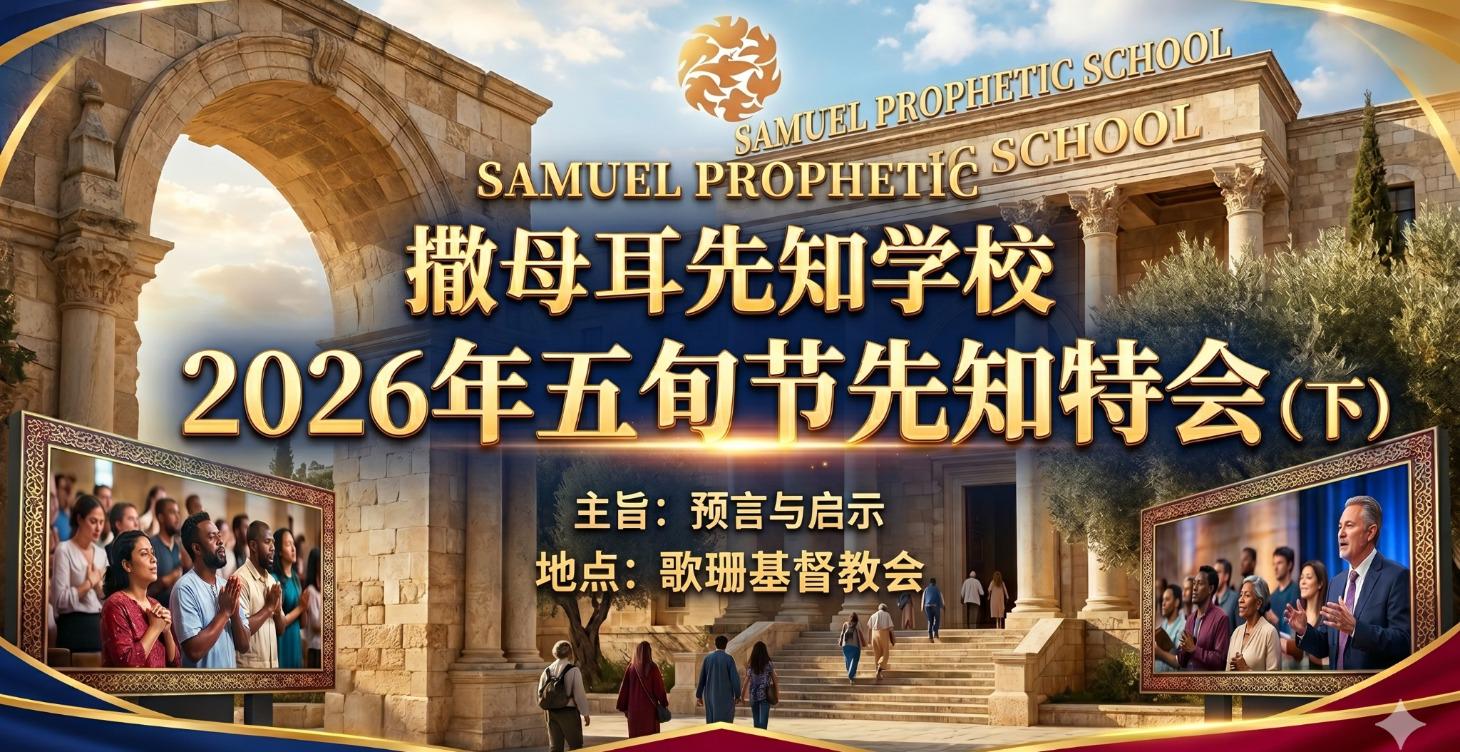 撒母耳先知训练营 2026年五旬节先知特会（下）