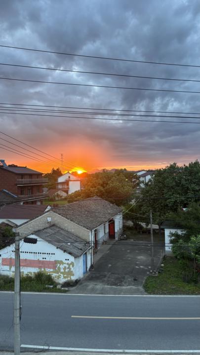 早晨的日出