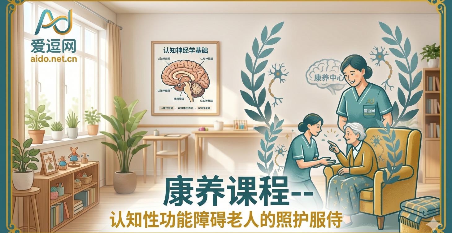 爱逗网专业护理课 0045--认知性功能障碍老人的照护服侍