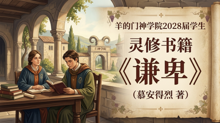 羊的门神学院2028届学生 灵修书籍《谦卑》(慕安得烈