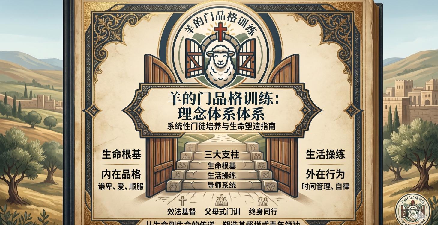 羊的门品格训练理念与构架 | 羊的门歌珊基督教会成全圣徒聚会 |