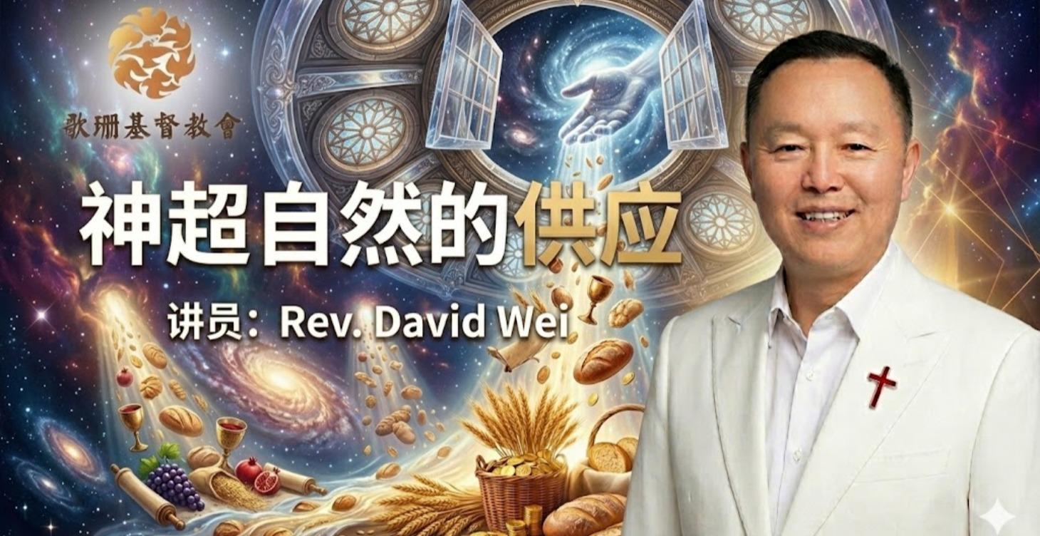 神超自然供应--信心的运作 | 羊的门歌珊基督教会主日信息 | Rev.David.Wei