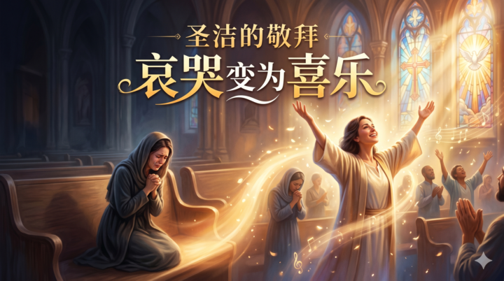 《圣洁的敬拜-化哀哭为跳舞》敬拜视频已经发布