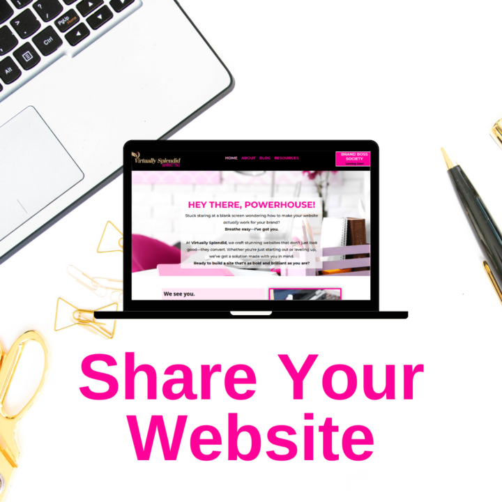 What’s Your Website? Share the Link to Your Website