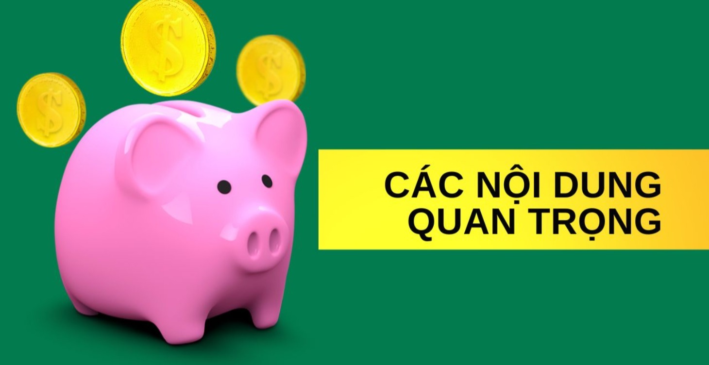 Các nội dung quan trọng