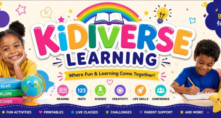 🌈 Kidiverse Learning
