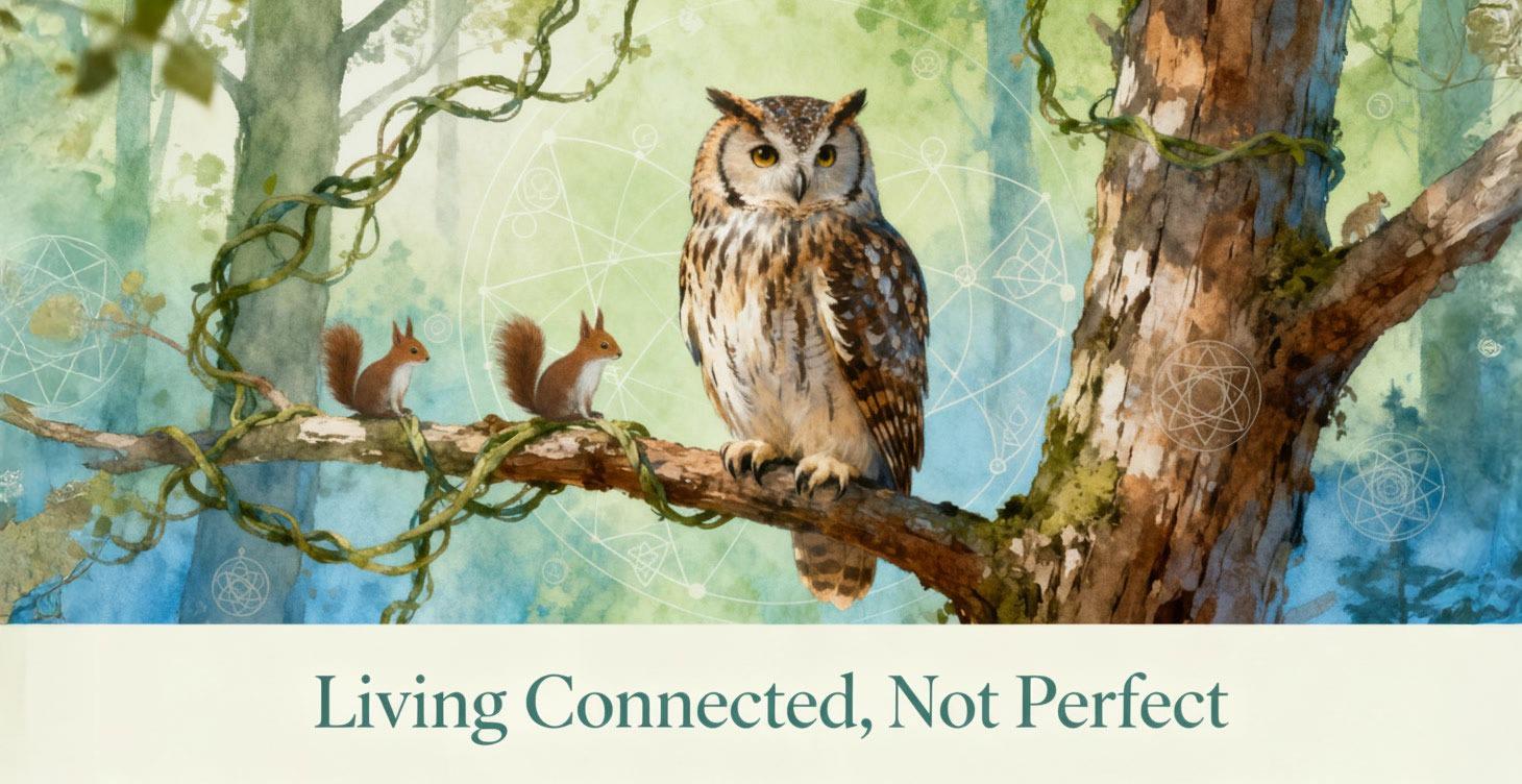 Living Connected, Not Perfect