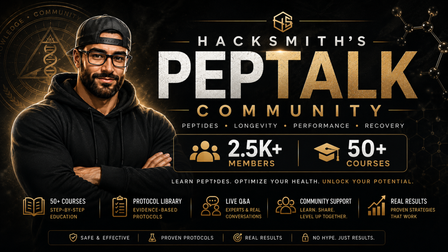 Hacksmith’s Peptalk Community