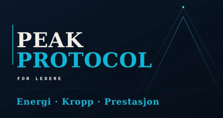 Peak Protocol For Ledere