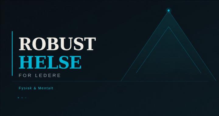 Robust Helse For Ledere
