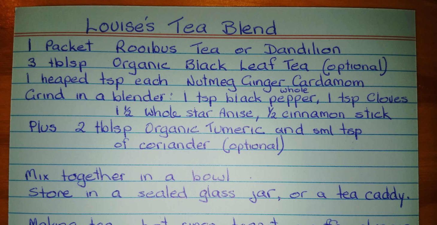 Louise's Tea Blends
