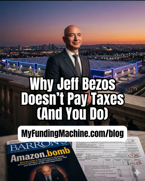 The ultimate cheat code: How to legally starve the IRS like Jeff Bezos!